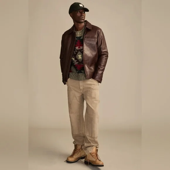 Lucky Brand Aztec Wool Novelty Crew Sweater NWT S M L XL XXL - Picture 10 of 10